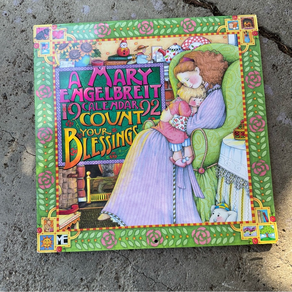 Mary Engelbreit 1992 Calendar Count‎ Your Blessings